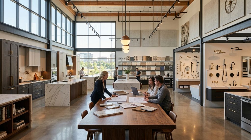 5000 Sq Ft H&A Design Showroom in Canoga Park CA